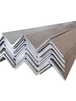 50 * 6mm الفولاذ المنخفض الكربونية متساوية زاوية الفولاذ لبناء الهياكل قطع من قبل المهنية