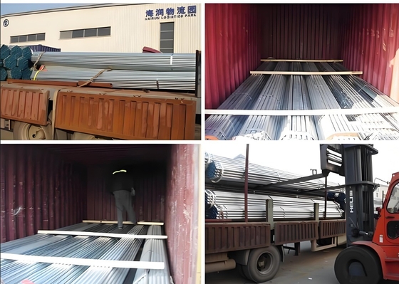 أنابيب الفولاذ المقاوم للنار SC JDG خيوط KBG أنابيب ذات جدران رقيقة أنابيب الأسلاك المعدنية 4m