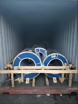 تخصيص عرض لون بطاطس الفولاذ المغلفة مع Z81-Z120 طلاء الفولاذ المغلف