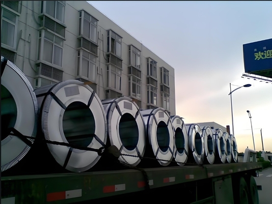 GB Standard Mid Hard G90 Z60 30 Gauge Hot Dip Galvanized Steel Coil للأسقف