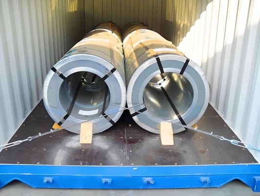 GB Standard Mid Hard G90 Z60 30 Gauge Hot Dip Galvanized Steel Coil للأسقف