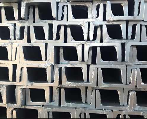 150x75 PFC فولاذ حجم 150x75 الفاتورة من خلال الوزن الفعلي وقنوات الفلينج الموازية