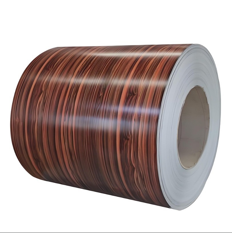 0.12-0.2mm Ppgi Ppgl لفائف الفولاذ المغلف باللون مع وزن لفائف الاحتياجات المخصصة
