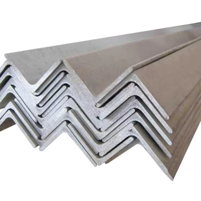 الصلب ذو الكربون المنخفض للزاوية الصلب للمباني 70 * 6mm معالجة خدمة ثني